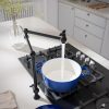 WOWOW Pot Filler Kitchen Faucet Brass Deck Mount 360 Swivel-1