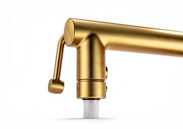 Kraus Kitchen Faucet Brushed Gold Matte Black Pot Filler-6