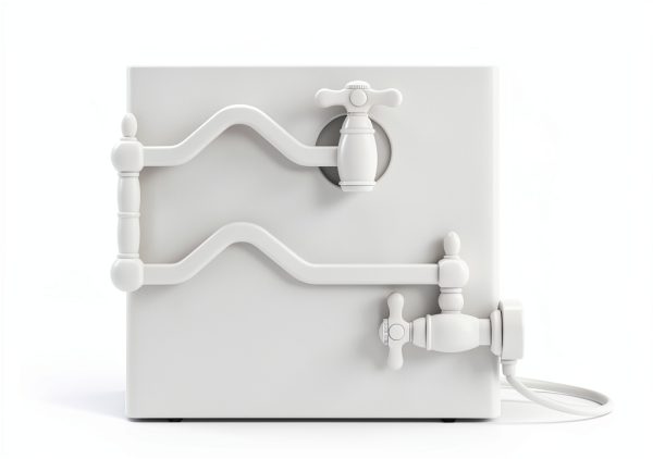Kingston Brass Pot Filler Faucet Polished Chrome Wall Mount-4