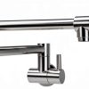VALISY Kitchen Pot Filler Faucet Lead Free Brass Wall Mount-0