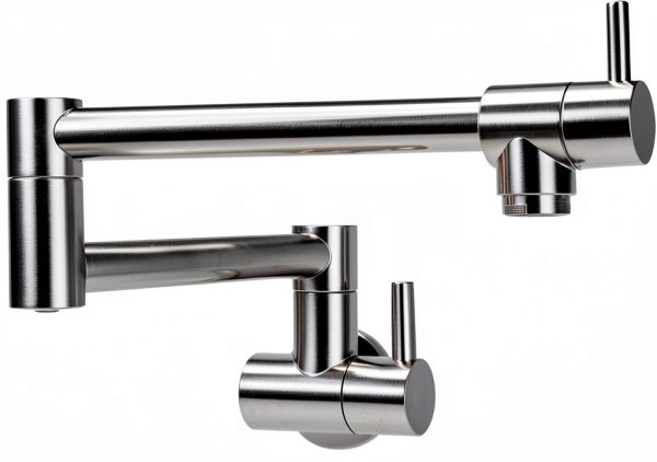 VALISY Kitchen Pot Filler Faucet Lead Free Brass Wall Mount-0