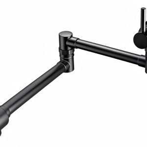 Bagnolux Pot Filler Brass Matte Black 360 Swivel Kitchen-0