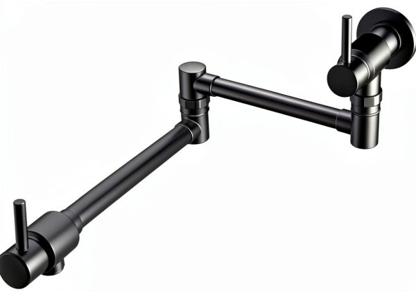 Bagnolux Pot Filler Brass Matte Black 360 Swivel Kitchen-0