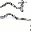Kingston Brass Pot Filler Faucet Polished Chrome Wall Mount-0