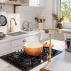 WOWOW Pot Filler Kitchen Faucet Brushed Gold Victorian Style-1