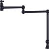 WOWOW Pot Filler Kitchen Faucet Brass Deck Mount 360 Swivel-0