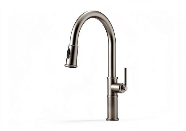 Kraus Kitchen Faucet Brushed Gold Matte Black Pot Filler-3