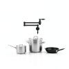GIMILI Pot Filler Faucet 360 Swivel Stainless Steel Kitchen-4
