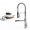 Kraus Kitchen Faucet Brushed Gold Matte Black Pot Filler-12