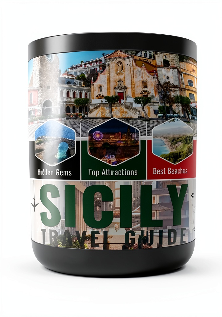 'Sicily travel guide cover'