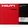 Hilti GX 120 Pins & fuel Cells 3/4" 750 concrete pins & 1 GC-22 fuel cells X-GN 20 MX-0