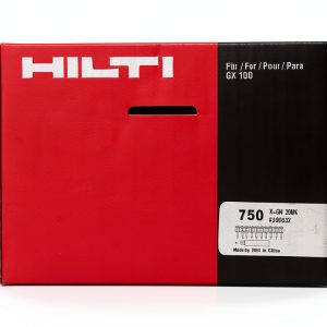Hilti GX 120 Pins & fuel Cells 3/4" 750 concrete pins & 1 GC-22 fuel cells X-GN 20 MX-0