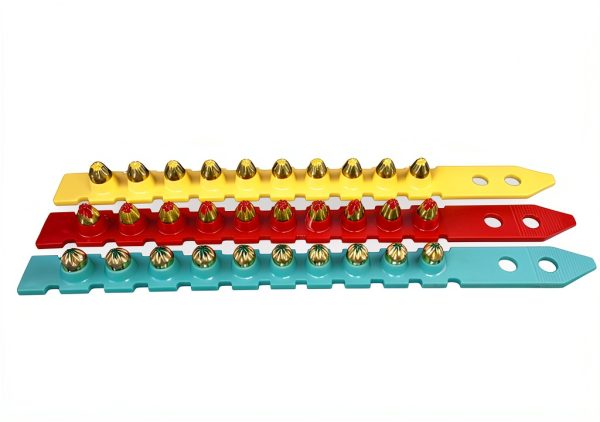 0.27 Caliber Red Shot Strip Loads Blue Point 100-Count Fasteners-1