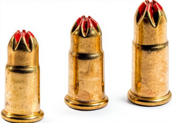BLUEPOINT .22 Cal RED Neck Down Powder Load 500 Count-2