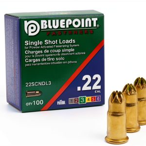BLUEPOINT 22 Cal GREEN Neck Down Single Shot Powder Load 100 Count-0