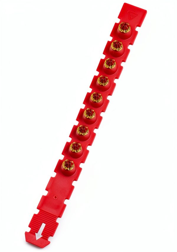 ITW BRANDS 00682 .27 Caliber Strip Load, Red, 100-Pack-0