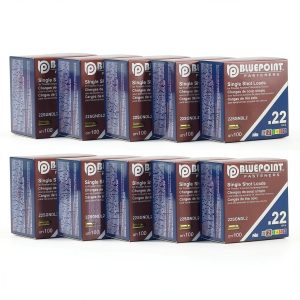 BLUEPOINT .22 Cal Brown Neck Down Single Shot Powder Load for Powder Actuated Fastening System, (1000 - Count). Item# 22SGNDL2 10-Pack Save $30-0