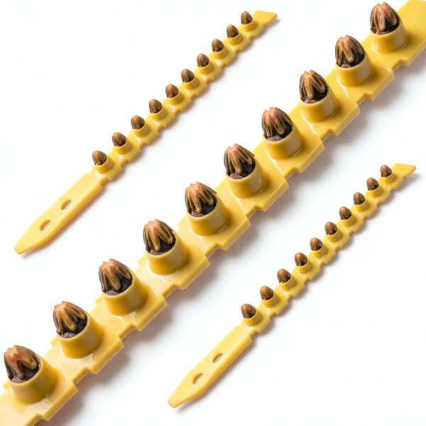 0.27 Caliber Yellow Shot Strip Loads Blue Point Powder Fasteners 100-1