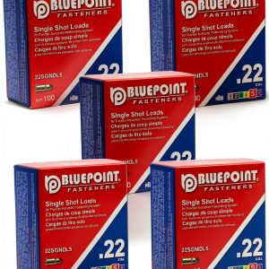 BLUEPOINT .22 Cal RED Neck Down Powder Load 500 Count-0