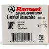 Ramset 3/8" Threaded Rod Hanger with PowerPoint Pin Box 100 Pack-3