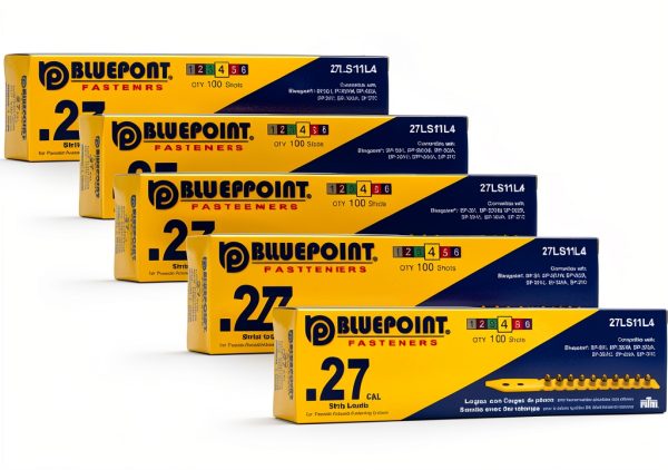 BLUEPOINT .27 Caliber Yellow Powder Loads for Actuated Fastening 500-0