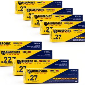 BLUEPOINT .27 Caliber Yellow Powder Loads 1000 Count Size 0.27x11mm-0