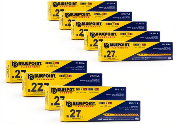 BLUEPOINT .27 Caliber Yellow Powder Loads 1000 Count Size 0.27x11mm-0