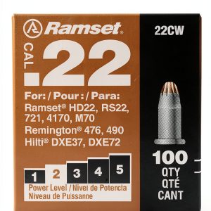 ITW BRANDS .22 Caliber Powder Fastener Load Brown 100-Pack-0