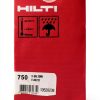 Hilti GX 120 Pins & fuel Cells 3/4" 750 concrete pins & 1 GC-22 fuel cells X-GN 20 MX-1