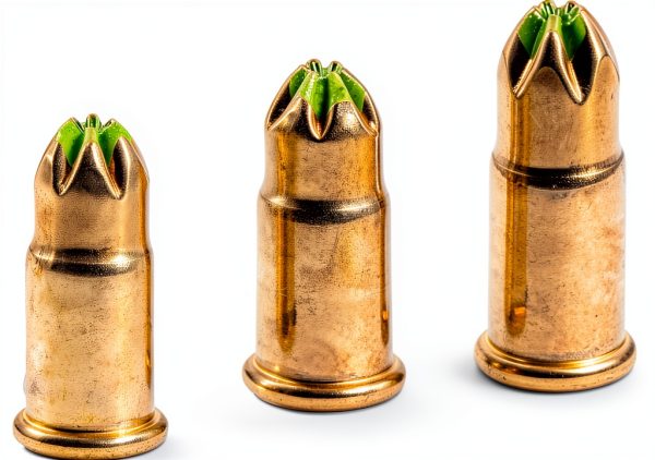 BLUEPOINT 22 Cal GREEN Neck Down Single Shot Powder Load 100 Count-1