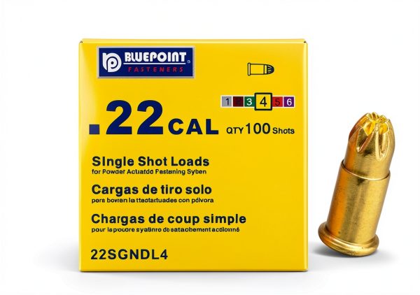 0.22 Caliber Yellow Powder Loads – Alla Lighting Brass Fasteners-1