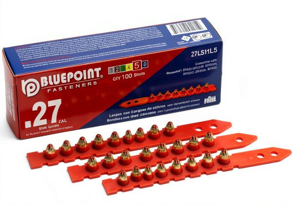 BLUEPOINT .27 Caliber RED Strip Powder Loads 500 Count Model 27LS11L5-1